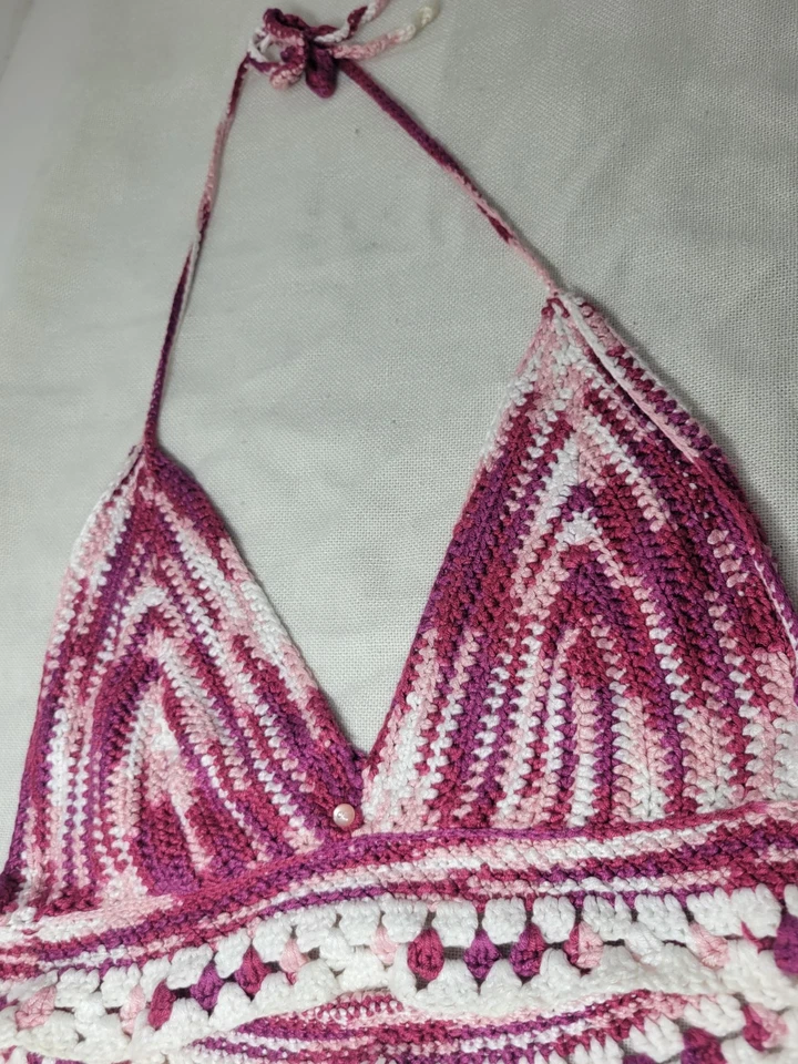 Ручной работы крючком бамбука бюстгальтер DD - Изображение 2 из 4