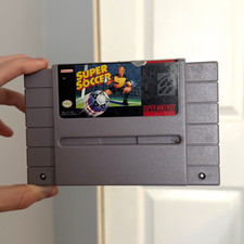 Nintendo Super Soccer SNES 1992 NTSC-U/C E Sports Game Cartridge Only