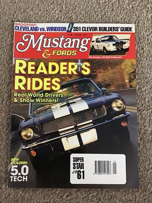 MUSTANG & FORDS MAGAZINE JANUARY 1993