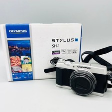 Olympus Stylus SH-1 Compact Digital Camera Silver From Japan