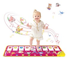 Floor Piano Mat, Toddler Toys Musical Mat, Keyboard Floor Playmat 39.5" Elect...