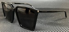 SAINT LAURENT SL 474 001 Black Square 56 mm Women's Sunglasses