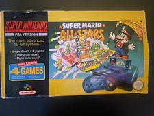 Super Nintendo - SNES - PAL Console - Mario All Stars Edition - Boxed - Extras