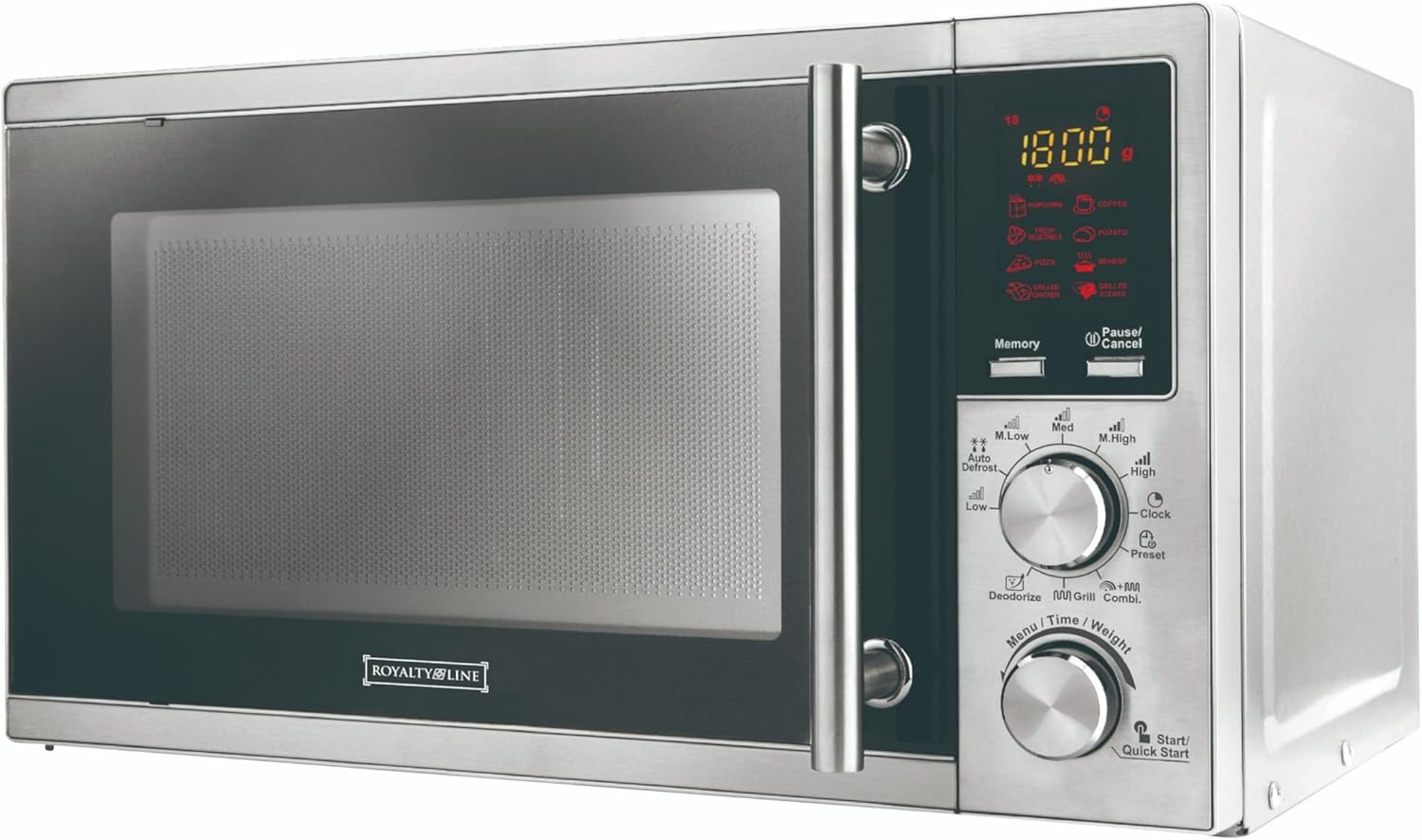 Microonde 20 Litri Silver RLMWO3805 con Grill: Salva-Cena Definitivo