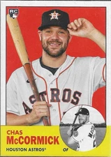 2022 Topps Archives #15b Chas McCormick Color Back SP Image Variation