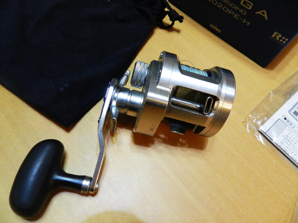 リール DAIWA RYOGA BAY JIGGING C2020PE-H Daiwa 14 RYOGA BJ Bay Jigging C2020PE-H Right Baitcasting