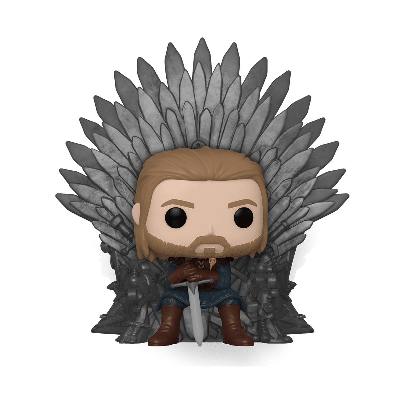Funko Pop! Game Of Thrones Deluxe Ned Stark On Throne, Multicolor