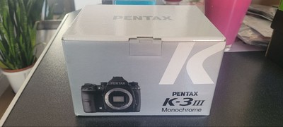 Neue Pentax K-3 Mark III Monochrome DSLR Kamera