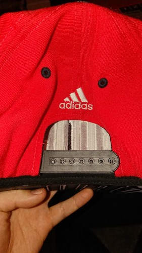 Chicago Bulls Rare Vintage Retro Adidas Snapback Hat Cap Basketball NBA - Bild 4 von 4