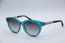NEW GUESS GF 6004 92B CRYSTAL TEAL GRADIENT AUTHENTIC DESIGNER SUNGLASSES 56-17