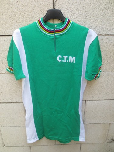 MAILLOT VÉLO VINTAGE cycliste cyclotouriste randonneuse shirt france