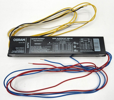 OSRAM Quicktronic QHE4X32T8/347 Lamp Ballast 49467-A NIB 347V