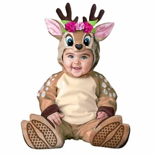 Baby Girls Fawn Deer Woodland Forest Fairy Halloween Costume Infant 0-24 months