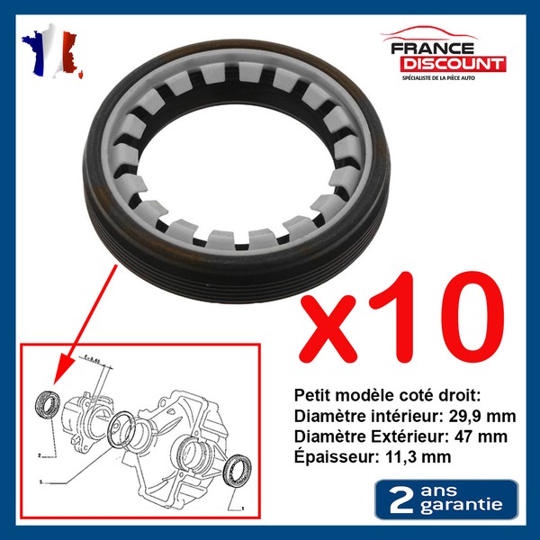 10 Spi Dichtungen Getriebe Rechts 3121.26 Saxo Xsra XM Evasion C4 C5-image