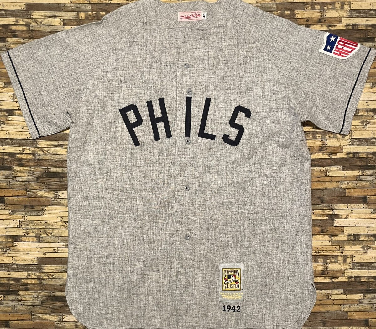 Authentic Vintage Mitchell & Ness Philadelphia Phillies