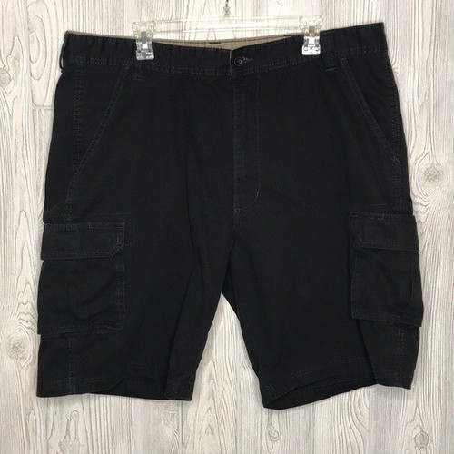 Wrangler Black Cargo Shorts Size 40 Gem
