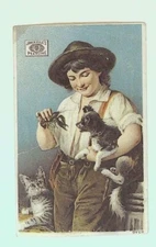 VTC Victorian Trade Card James Pyles Pearline Washing Compounds Soap C9