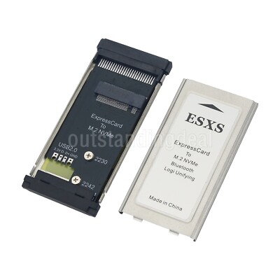 ExpressCard to M.2 NVMe SSD Adapter Card 2230 X201 X230 T40 Laptop Expansion Car