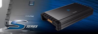 Alpine S2-A120M S-Series 1 Channel Mono Amplifier RMS 1200 Watts Amplifier