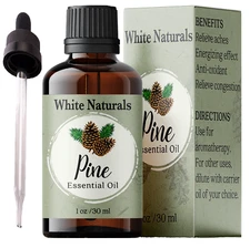 Organic Pine Essential Oil,  Energy Filling and Body-Relaxing Oil, 100% Pure