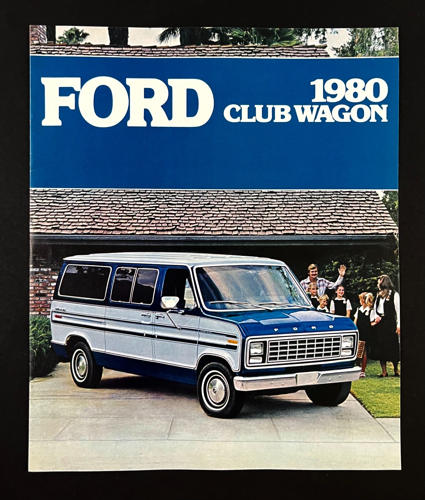 1980 Ford Club Wagon Van Motorhome Mini Camper Conversion Vintage Dealer Booklet