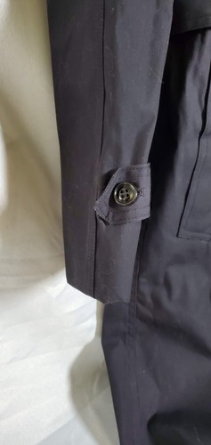 Defense Logistics Agency Garrison Collection Women's Black All Weather Army Coat - Picture 7 of 12