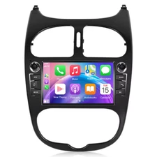 For Peugeot 206 206CC 2000-2008 Carplay Car Radio Stereo Multimedia Android GPS