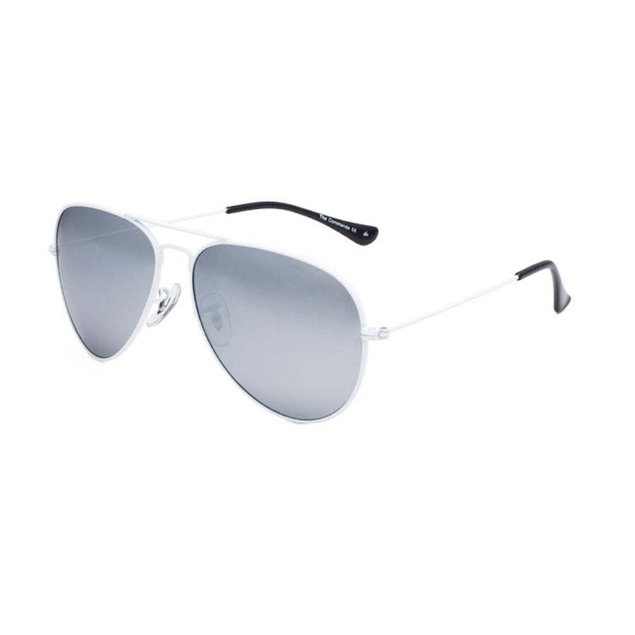 Privé Revaux White Sunglasses Prive Revaux The Expressionist C100 polarized white round  main image 4