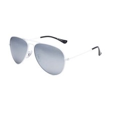 Prive Revaux Women's The Commando White / Silver Polarized Sunglasses