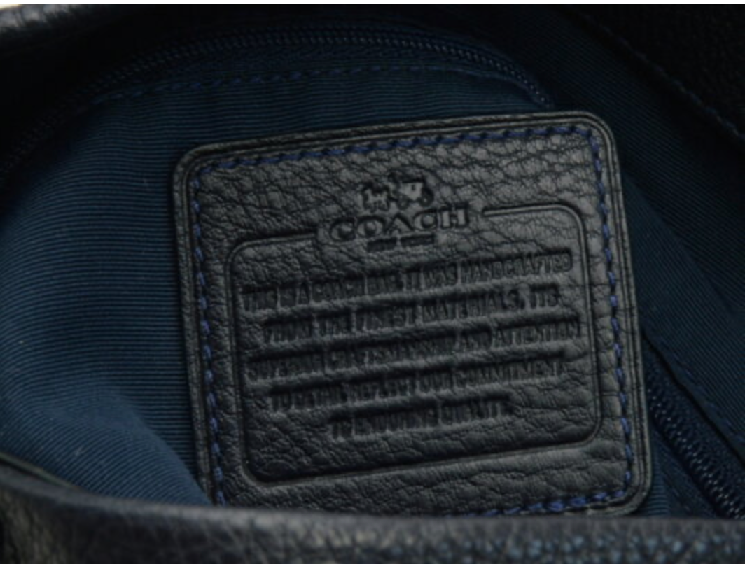 COACH F35723 Tote Bag Shoulder Luxury Pebbled Leather Phoebe Dark  