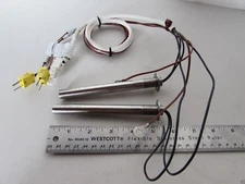 Watlow Firerod  Cartridge Heater JSE-11354 JSE-11355 Thermocouple 0190-24644 Rv2