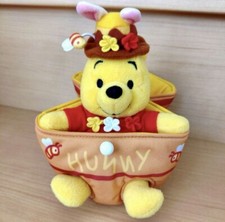 Disneyland Winnie the Pooh Plush Doll Easter Bunny Tokyo Resort Japan Parks F/S