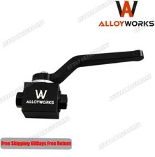 Aluminum Brake Line Lock Shut Off Valve 1/8" NPT Billet US NEW