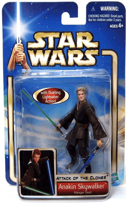 STAR WARS the clone wars ANAKIN SKYWALKER jedi 3.75/" CW01