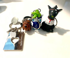 Keychains/Clip NINE & Co. Heart, Dr.Dog, Secret Life of Pets Duke & Echo Pokeman