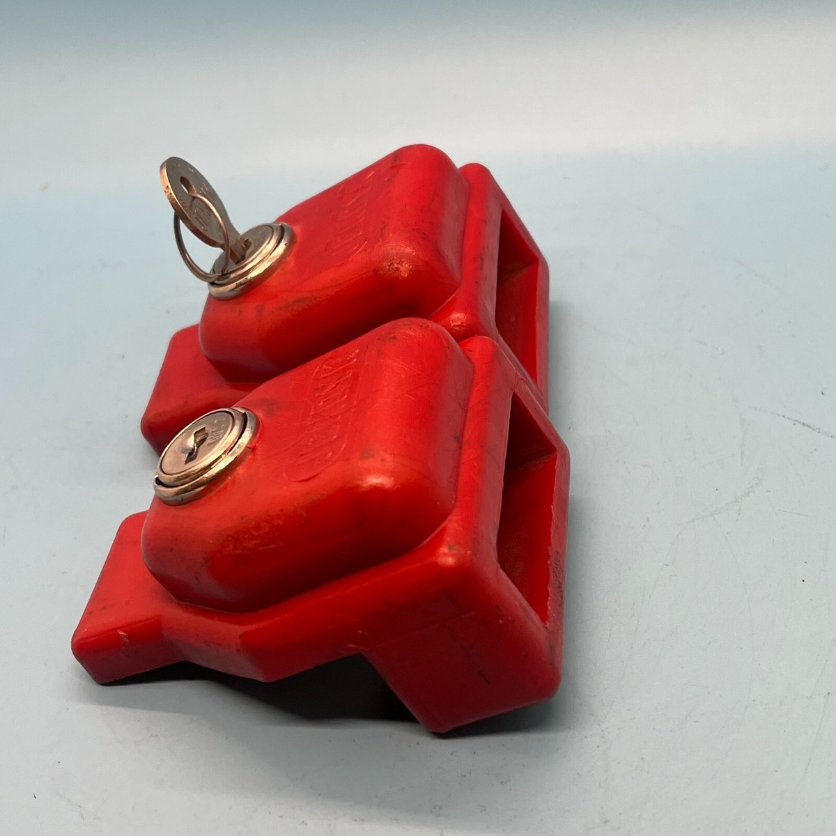 Ｋ.GLAD Jendyk Plastic Air Brake Glad Hand Lock Set of 2 Locks 1 Key | eBay