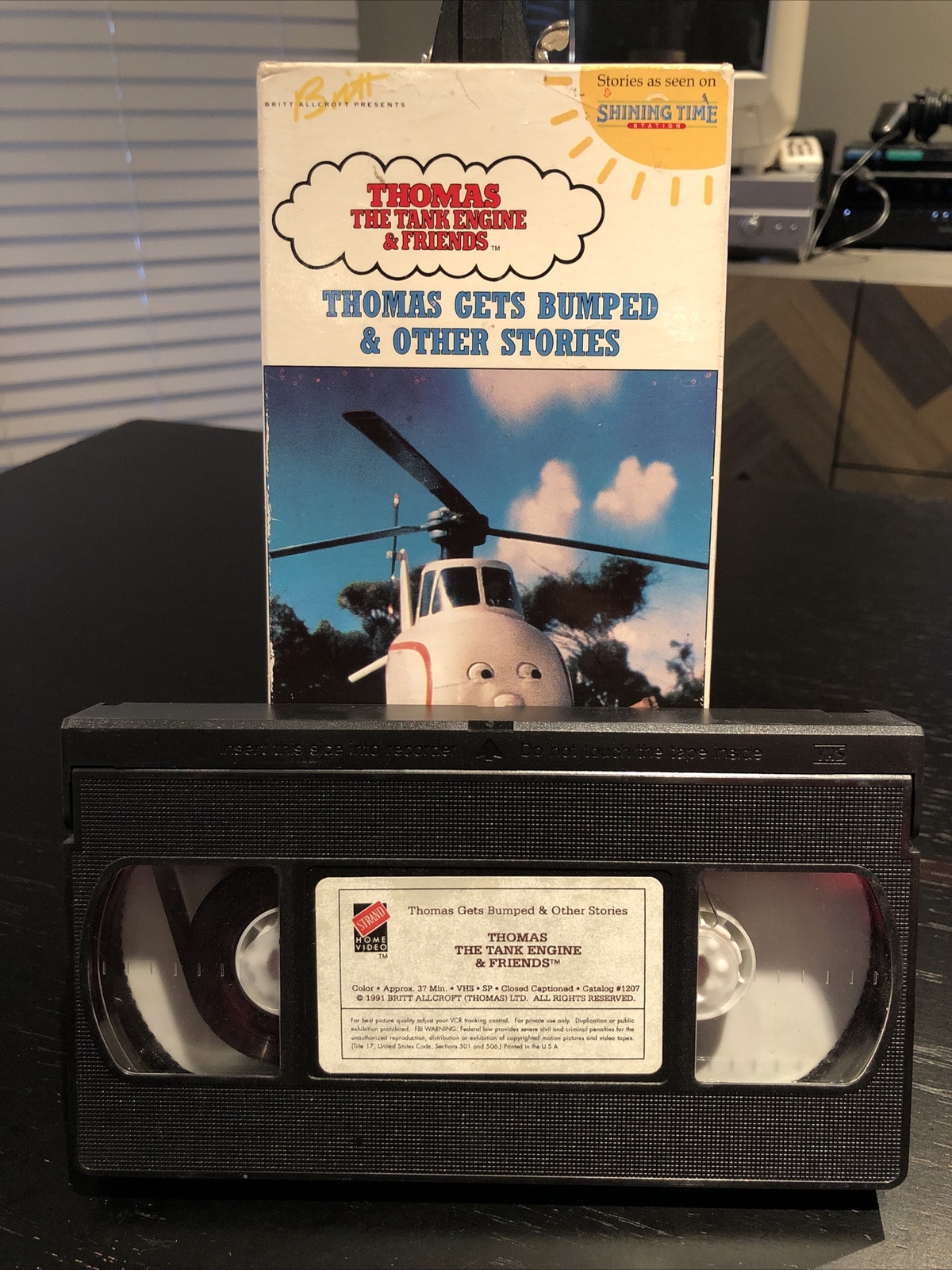 Thomas Tank Engine Friends Gets Bumped Vhs Video Tape vrogue.co