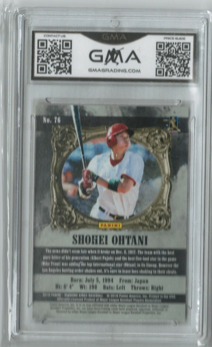 2018 Diamond Kings Shohei Ohtani Sepia Variation SP Rookie 2018 Diamond Kings Shohei Ohtani Sepia Variation SP Rookie