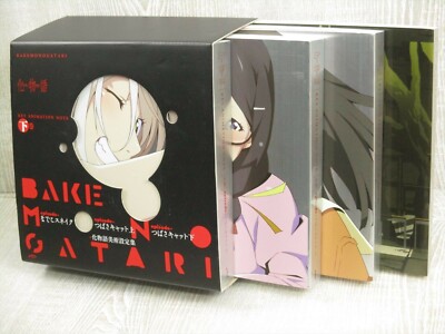 BAKEMONOGATARI Key Animation Note 2 Art Book Complete Set AKIO WATANABE Shaft