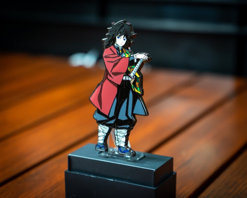 FiGPiN Demon Slayer Giyu Tomioka #489 Enamel Pin | eBay