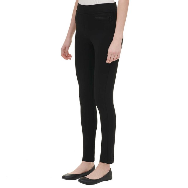 DKNY Jeans Ladies' Ponte Pants (Gray 