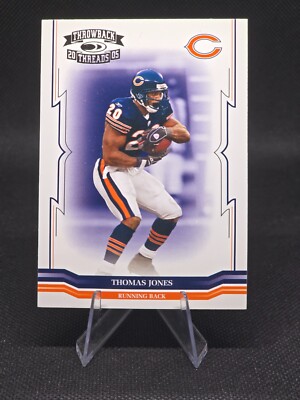 2005 Donruss Throwback Threads #28 Thomas Jones Chicago Bears