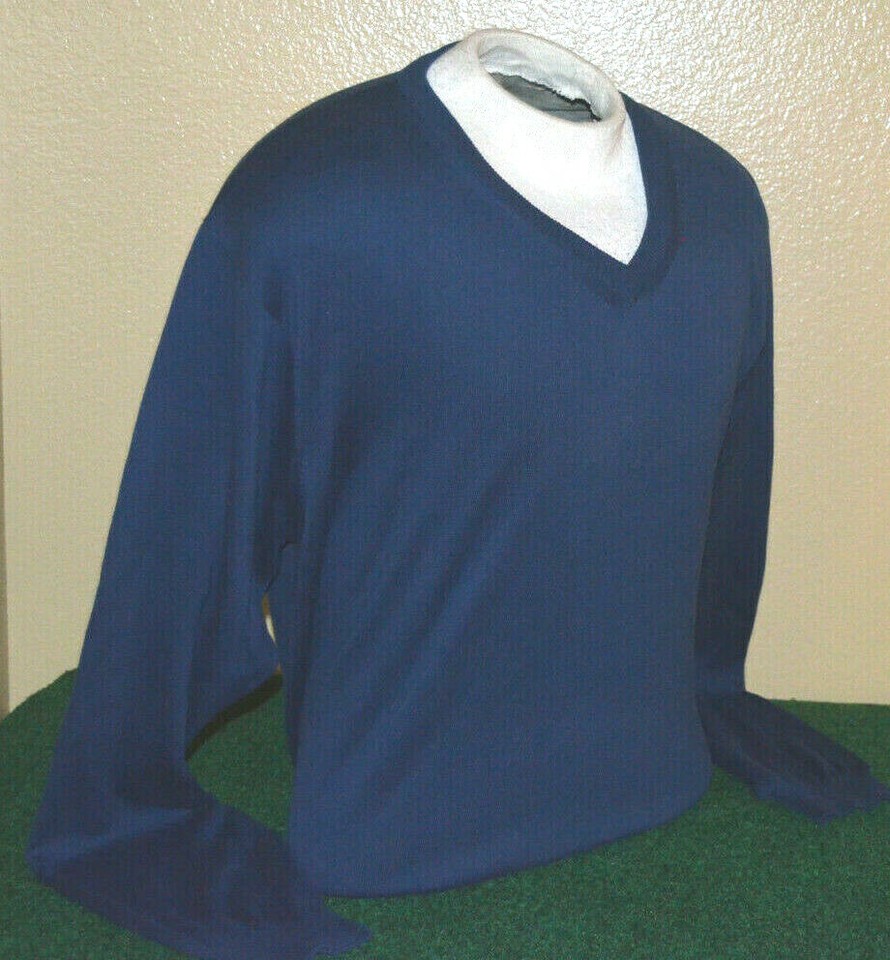 Oxford Golf Mens Size XL Navy Pullover Sweater eBay