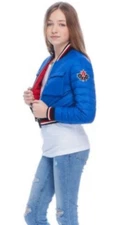 MOOSE KNUCKLES Girls Laurier Bomber Jacket