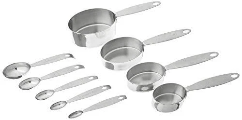 Cuisipro Stainless Steel Measuring Cup and Spoon Set - Image 4 of 4