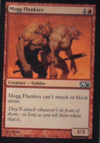 Mogg Flunkies - Magic 2013 (M13): #143, Magic: The Gathering Nm R132