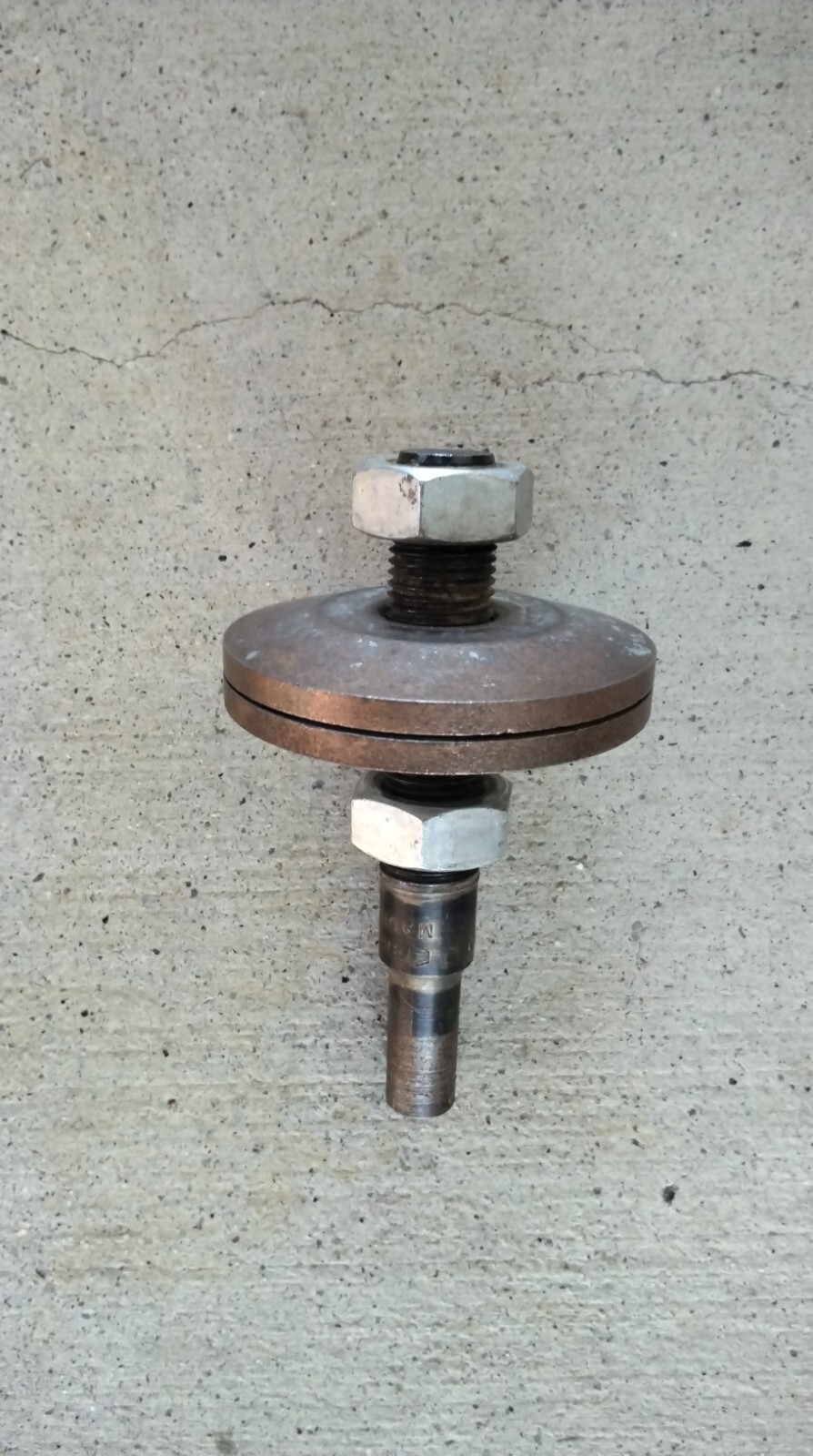 Heavy Duty Vintage Craftsman Grinding/Buffing Wheel Arbor 2590 Made USA