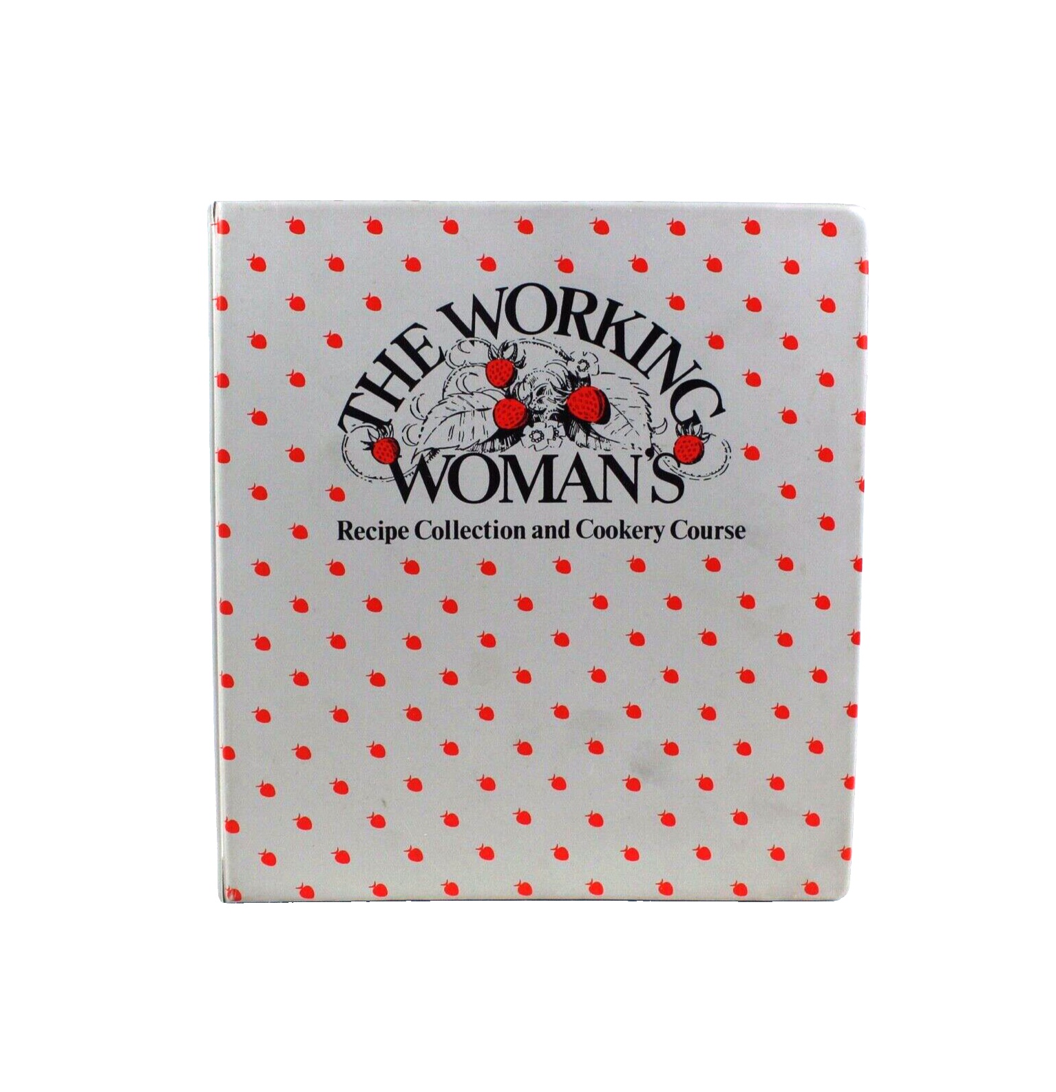 Vintage 1987 'The Working Woman's Recipe Collection & Cookery Course' Binder