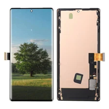 For Google Pixel 6 Pro 5G OLED Display Touch Screen Digitizer Replacement ±Frame