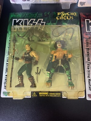 Vintage Kiss Psycho Circus McFarlane Set 4 NEW NOS action Figures